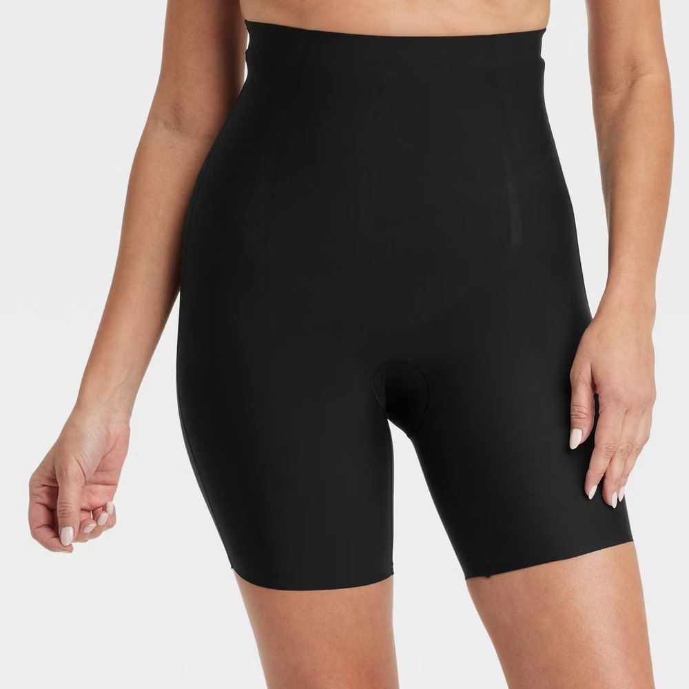 Women's Firm Sculpting‎ High-Waist Shorts - Auden Black Small NWT